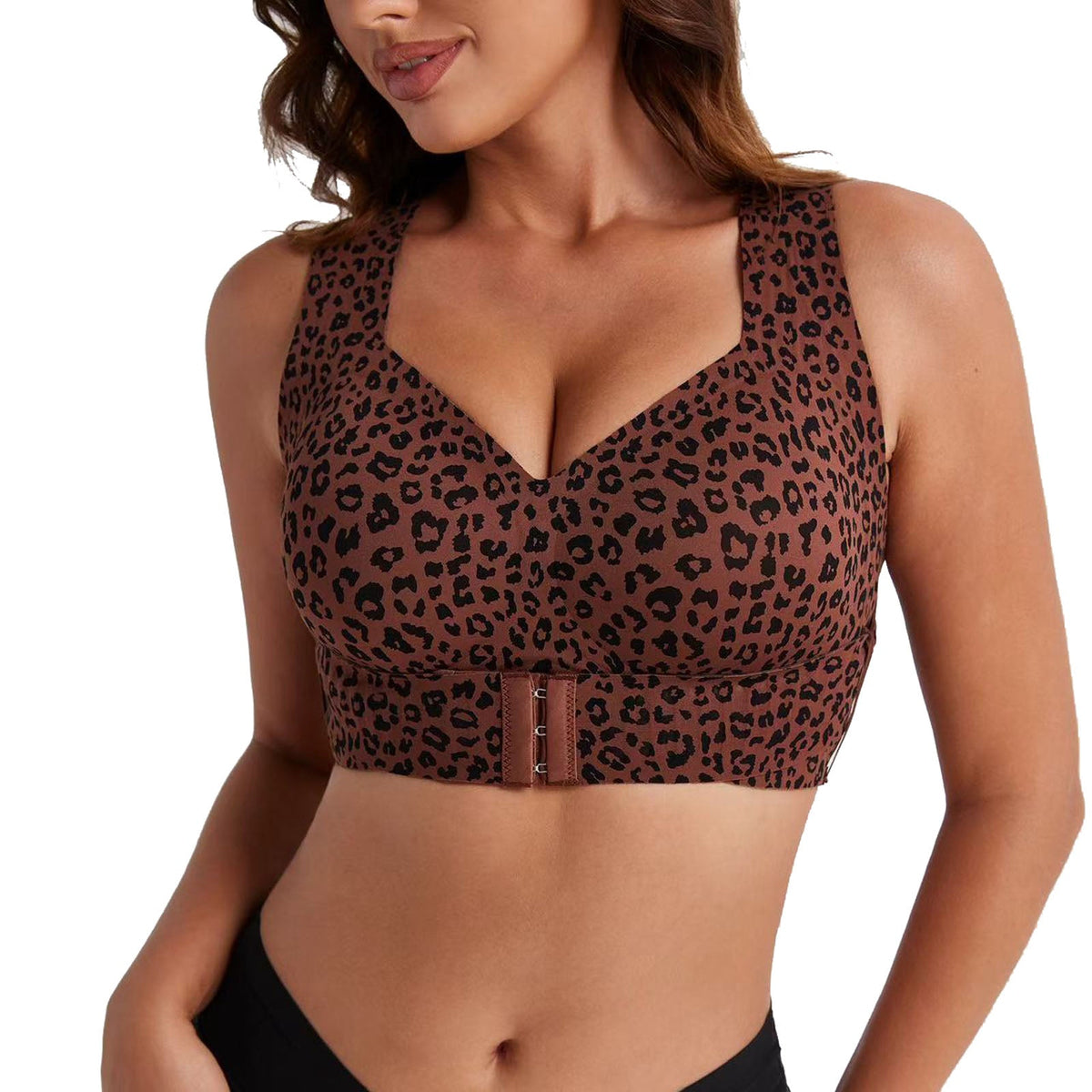 Brassière léopard